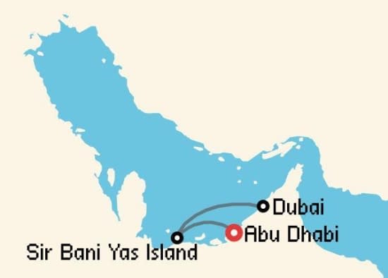 Itinerario del Crucero Emiratos Árabes y Dubai desde Abu Dhabi MSC Cruceros