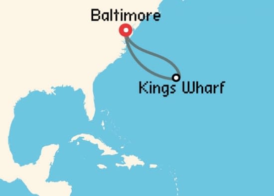 Itinerario del Crucero Caribe desde Baltimore Royal Caribbean