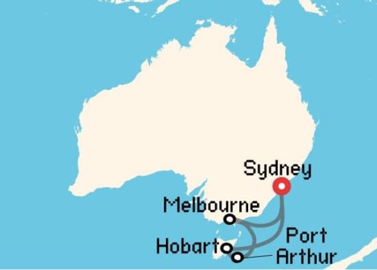 Itinerario del Crucero Australia y Pacífico desde Sydney (AU) Princess Cruises
