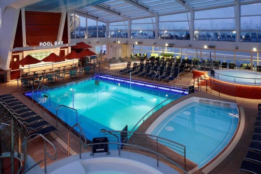 Solarium piscina