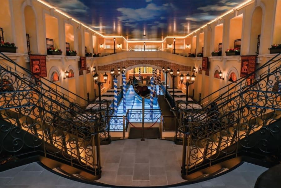 Restaurante a bordo